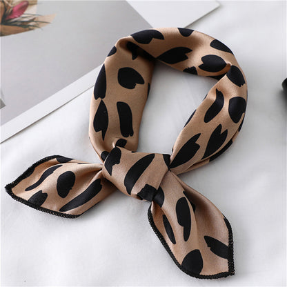 Small Scarf Professional Stewardess Silk Hair Band