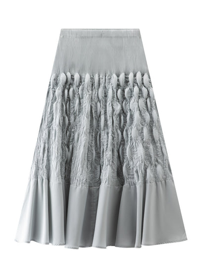 Niche Design Slimming Graceful Pleated Skirt