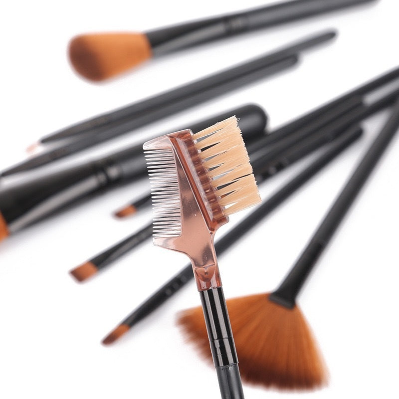 12pcs Makeup Brush Set Blush Eyeshadow Eyelash Highlighter Makeup Brush