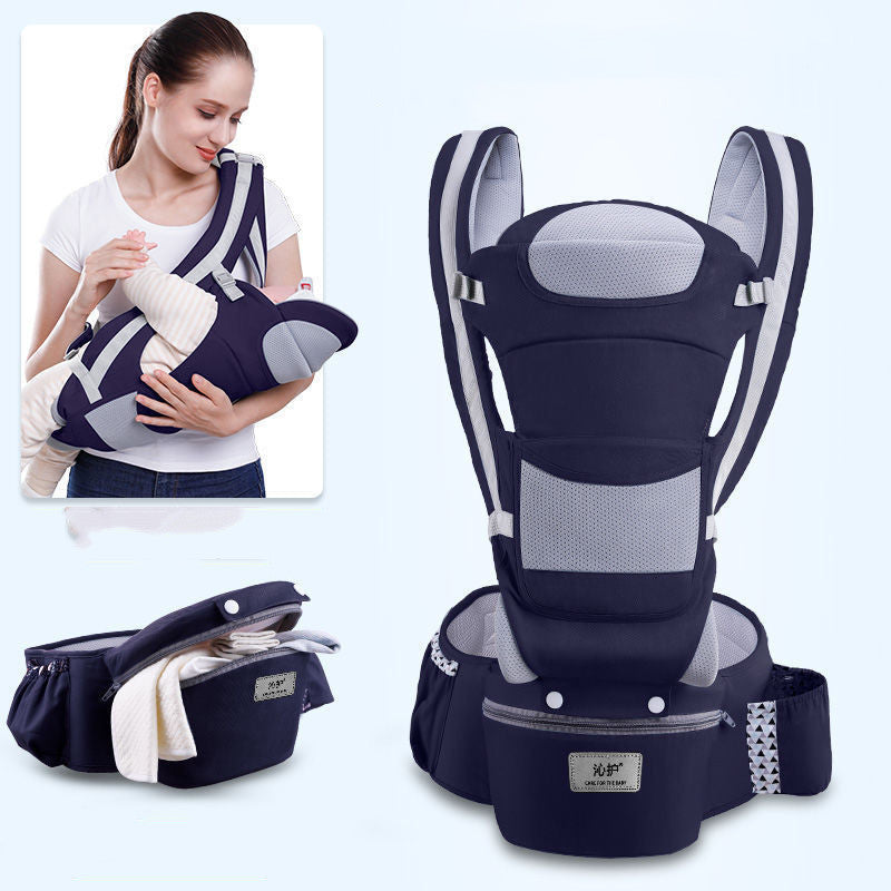 Ergonomic Baby Carrier Infant Baby Hipseat Carrier 3 In 1 Front Facing Ergonomic Kangaroo Baby Wrap Sling