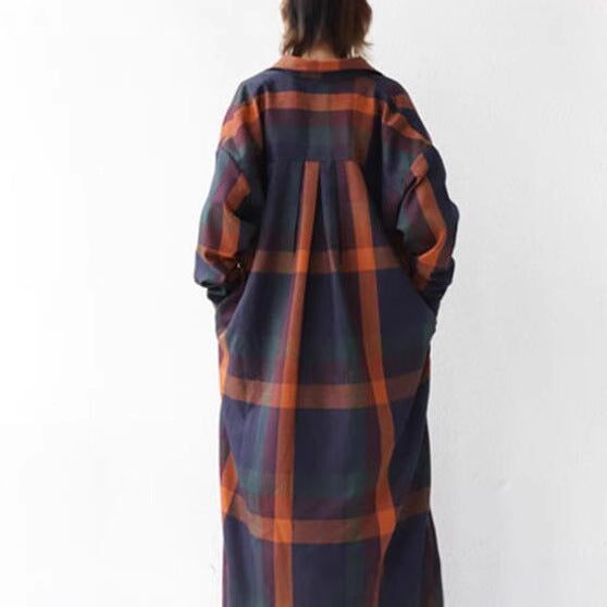 Elegant Plaid Long-sleeved Cardigan Wide-leg Pants Two-piece Set