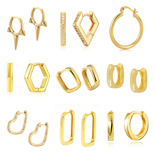 Same Irregular Geometric Earrings For Women